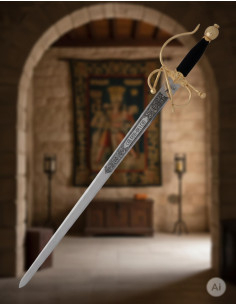 Épée Colada Cid, dorée