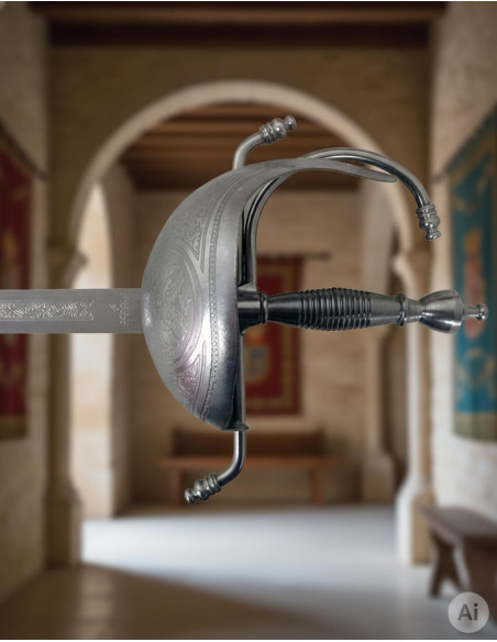 Épée du roi Carlos III, rustique