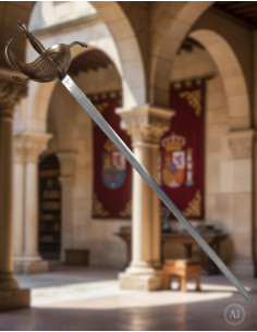 Épée du roi Carlos III, rustique