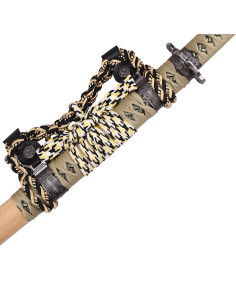 Katana décorative traditionnelle japonaise avec des... 2