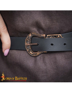 Boucle viking du Xe siècle pour ceinture en bronze fondu 2