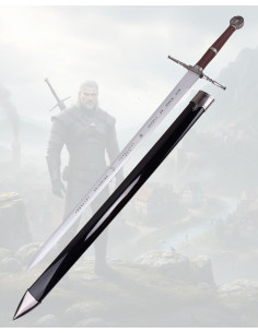 Épée décorative en bambou Loup de Geralt, The Witcher