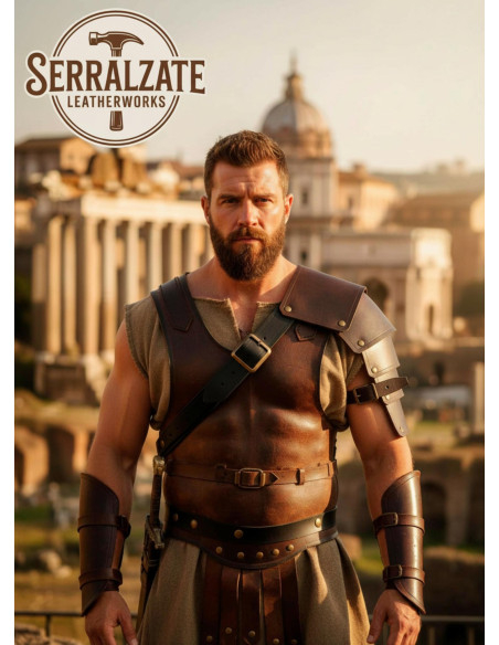 Épaule de gladiateur Retiarius...