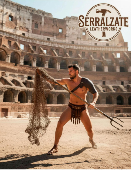 Épaule de gladiateur Retiarius...