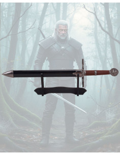 Réplique mini épée Geralt The Witcher avec support 2