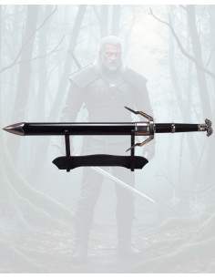 Miniature épée Geralt de The Witcher avec support 2