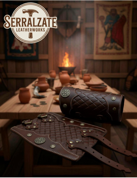 Bracelets en cuir marron Bertrand...