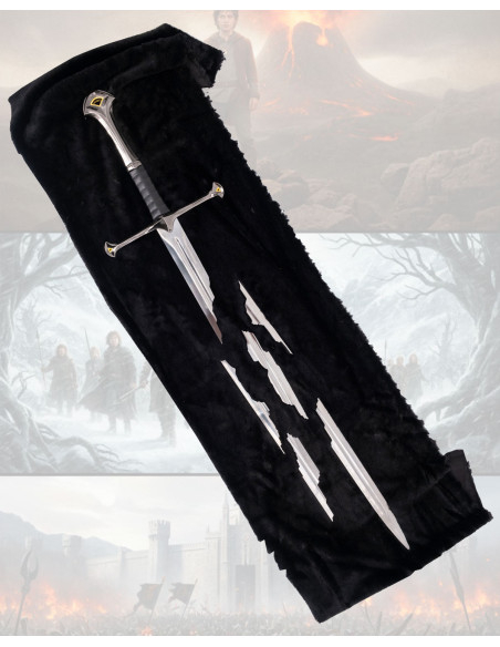 Épée décorative Narsil brisée,...