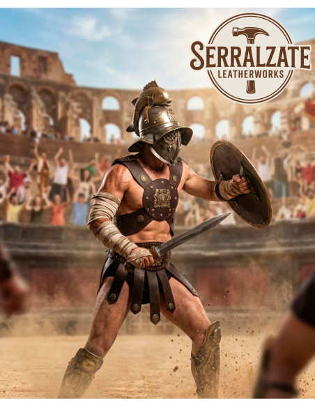 Plastron de gladiateur ajustable en...