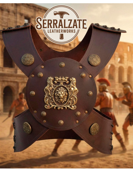 Plastron de gladiateur ajustable en...