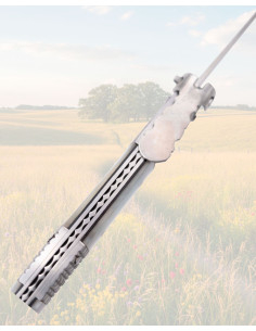 Couteau Tiers Sédition Soie Perle CNC Acier Inoxydable 2