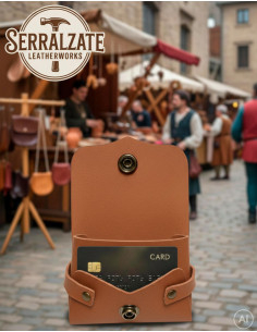 Bourse à pièces et porte-cartes pour reconstituteurs en...