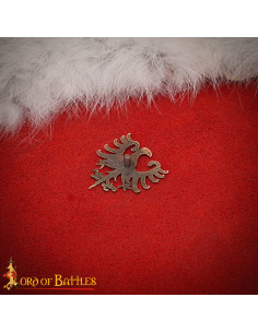 Décoration médiévale pour ceinture en bronze vieilli 2