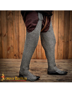 Pantalon en cotte de mailles en acier, anneaux de 9 mm. 2