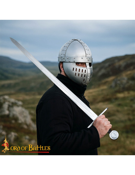 Épée viking médiévale forgée à la...