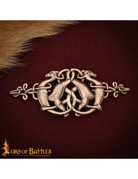 Fermeture de cape celtique Cerfs,...