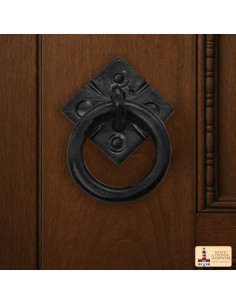 Poignée rustique en fonte pour meubles