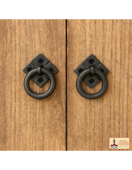 Poignée rustique en fonte pour meubles