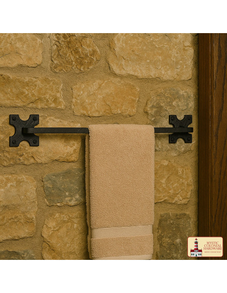 Sèche-serviettes médiéval en fer...