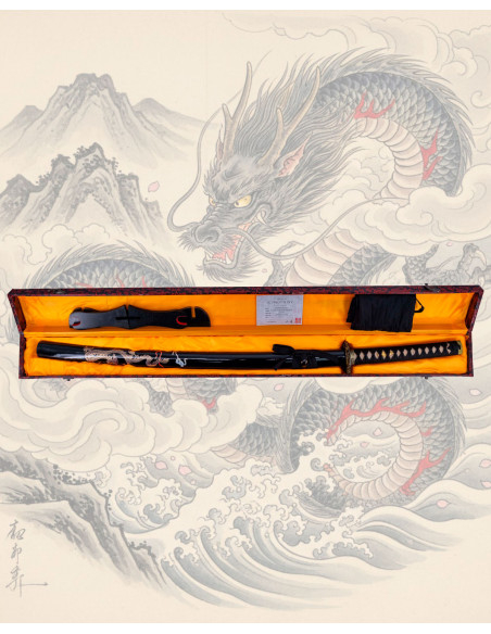 Katana fonctionnelle en acier 1045...