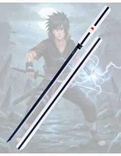 Katana décorative Sasuke Uchiha de Naruto réplique non...