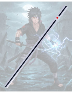 Katana décoratif de Sasuke Uchiha de Naruto réplique non... 2