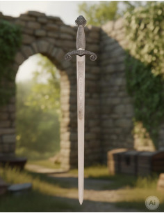 Épée Alfonso X, finition rustique 2