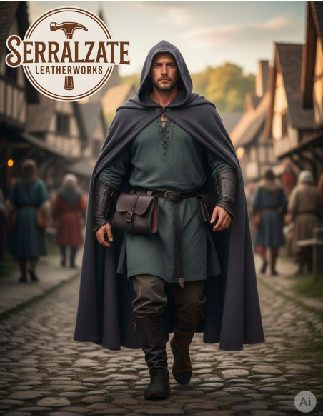 Sacoche de taille médiévale pour...