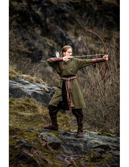 Tunique d'archer modèle Ansgar à col...