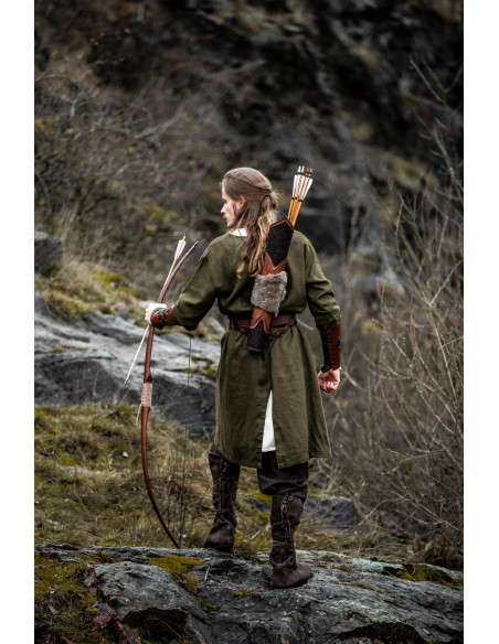 Tunique d'archer modèle Ansgar à col...