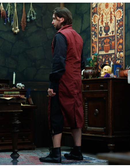 Gilet médiéval en coton modèle...