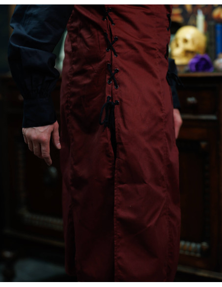 Gilet médiéval en coton modèle...