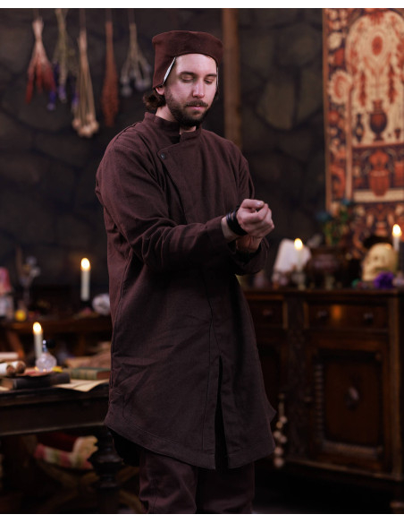 Tunique médiévale en coton modèle...