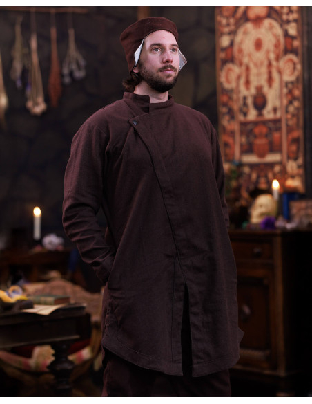 Tunique médiévale en coton modèle...