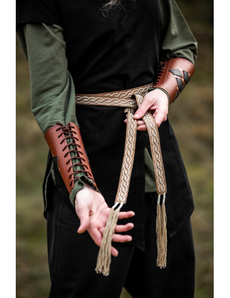 Ceinture unisexe modèle Veigga beige...