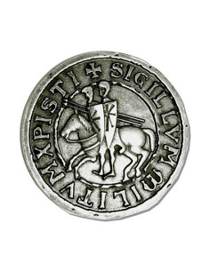 Papaples de sceau templier