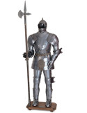 Armure avec hallebarde, XVe siècle