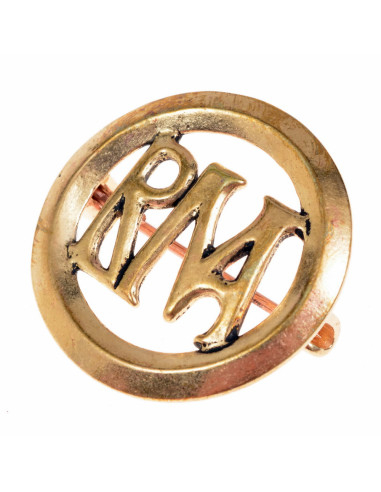 Réplique de fibule romaine ROMA en bronze 2-3 ap. J.-C.