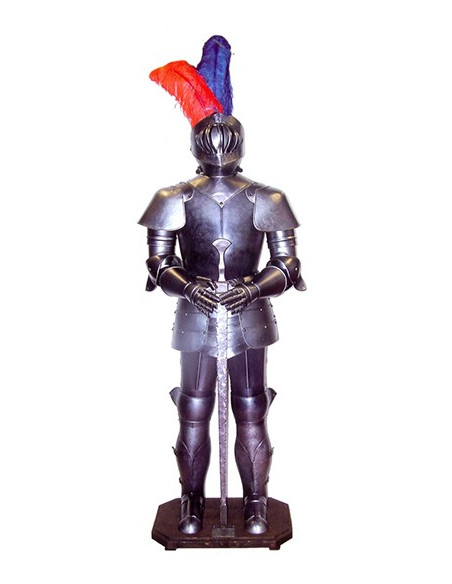 armure médiévale avec épée