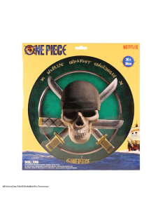 Plaque ronde en aluminium Zoro One Piece, 30 cm 2