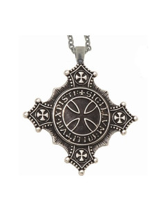 Pendentif Croix des Templiers