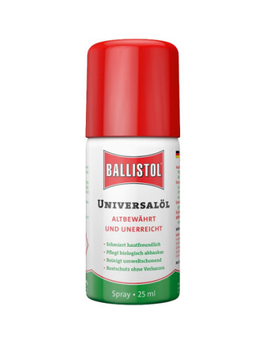 Spray multifonctionnel universel Ballistol 25 ml