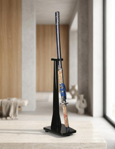 Présentoir vertical droit pour katana