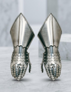 Paire de gantelets unis (NON fonctionnels)