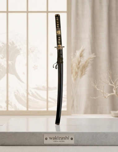 Fourreau noir Wakizashi