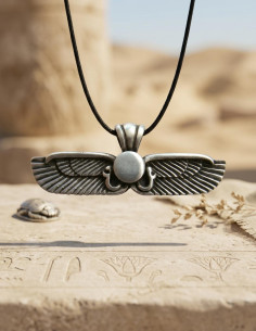 Pendentif égyptien ailes d'Horus