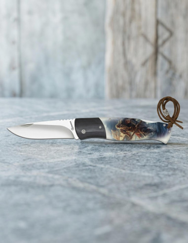 Couteau de camping Albainox back lock, modèle Viking