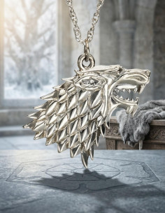 Pendentif Maison Stark, Game of Thrones