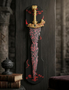 Épée ornementale Maliketh Elden Ring avec support 2