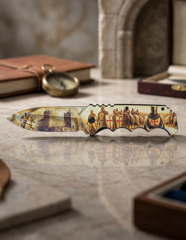 Couteau Albainox Templiers 3D ABS